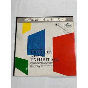 Moussorgsky Pictures At An Exhibition Antal Dorati LP 33RPM Mercury SR90217